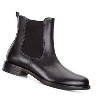 Women's Ecco Sartorelle 25 Chelsea Boots Black | USA 22JPQ